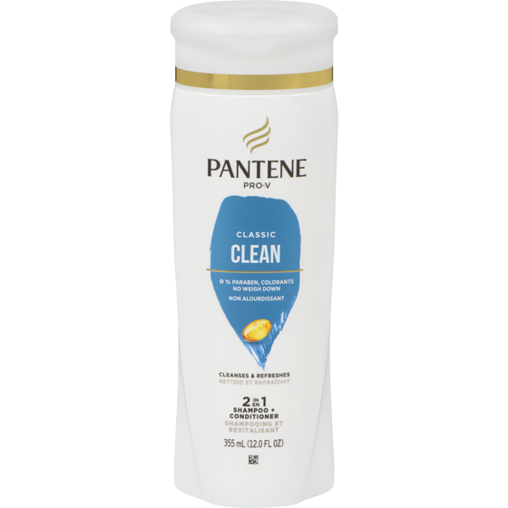 Pantene PRO-V Classic Clean 2in1 Shampoo + Conditioner 355 ml, $1.41/100ml