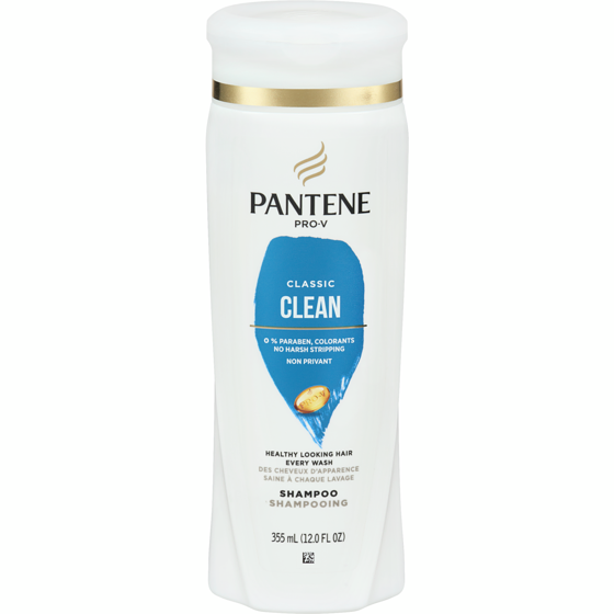 Pantene Shampooing PRO-V Classic Clean 355 ml, 1,69 $/100ml