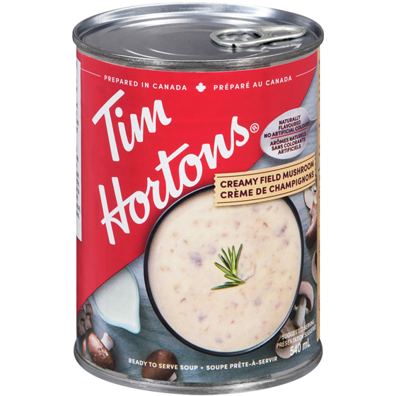 Tim Hortons Ready To Serve Soup Creamy Field Mushroom 540 ml, $0.60/100ml