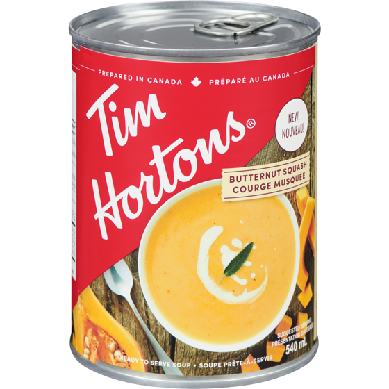 Tim Hortons Ready To Serve Soup Butternut Squash 540 ml, $0.60/100ml