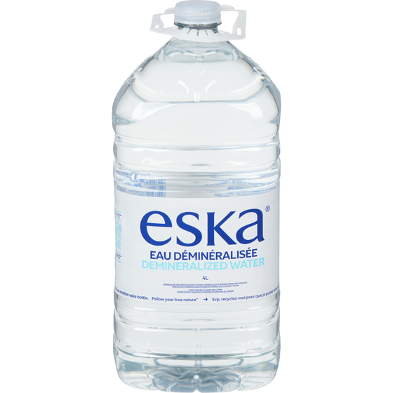 Eska Demineralized Water 4 l, $0.07/100ml