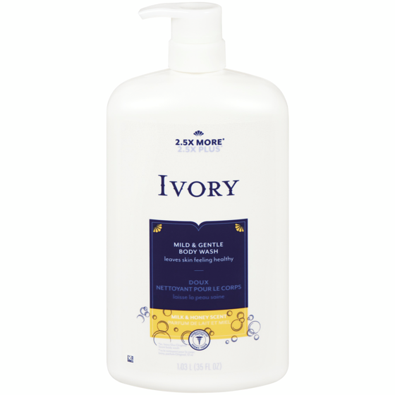 Ivory Body Wash, Milk and Honey 1035 ml, $0.97/100ml