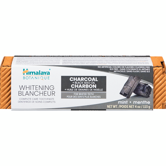 Himalaya Herbals Whitening Charcoal + Black Seed Oil Mint Complete Care Toothpaste 113 g, $6.63/100g