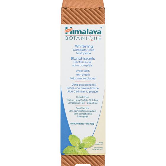Himalaya Herbals Dentifrice - complete care menthe poivrée blanchissante 150 g, 4,99 $/100g