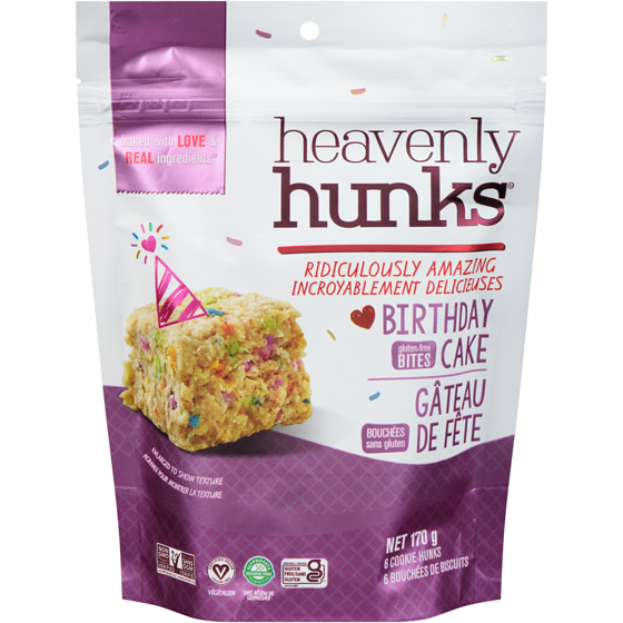 Heavenly Hunks Gâteau De Fête Bouchées Sans Gluten 170 g, 3,82 $/100g