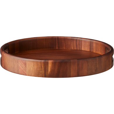 le Choix du Président Plateau rond, acacia 1 ea, 36,00 $/1ch