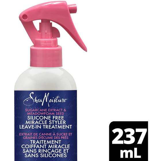 Shea Moisture Silicone-Free Miracle Styler Leave-in Hair Sugarcane Extract & Meadowfoam 237 ml, $6.32/100ml