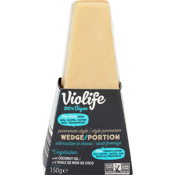 Violife Parmesan Style Wedge 150 g, $3.99/100g