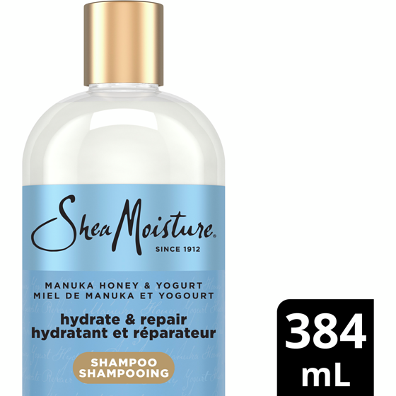 Shea Moisture Manuka Honey & Yogurt Hydrate & Repair Shampoo 384 ml, $4.16/100ml