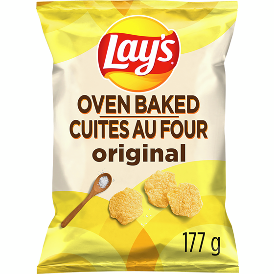 Lay’s Croustilles Cuites au Four Original 177 g, 1,96 $/100g