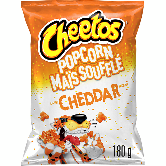 Frito-Lay Saveur Cheddar Maïs Soufflé Assaisonné 180 g, 3,05 $/100g