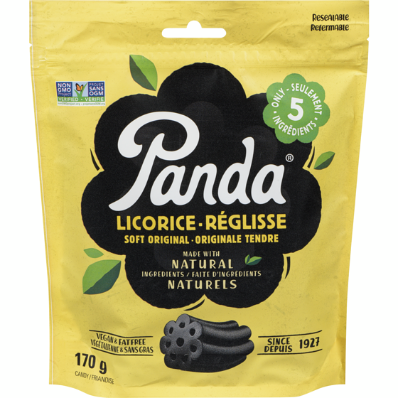 Panda Soft Licorice 170 g, $1.76/100g