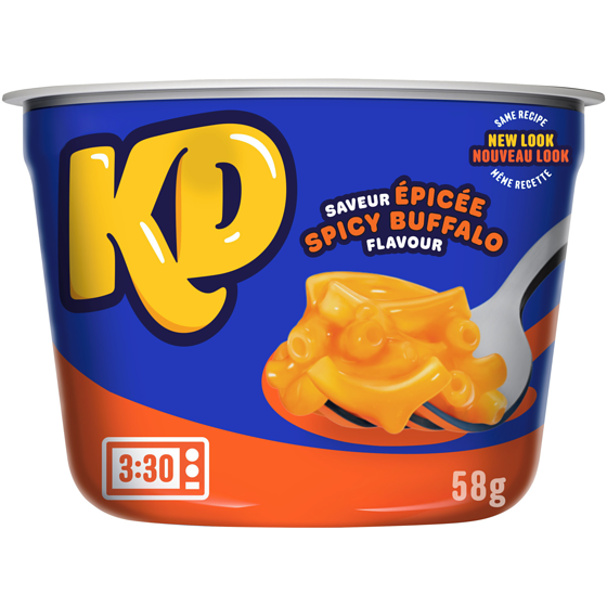 Kraft Bol de collations au macaroni au fromage et aux épices buffalo one 58 g, 5,84 $/100g