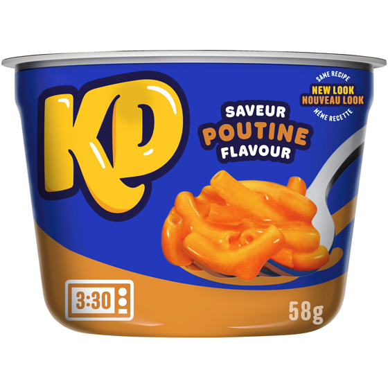 Kraft Poutine Macaroni & Cheese Snack Cup 58 g, $3.43/100g
