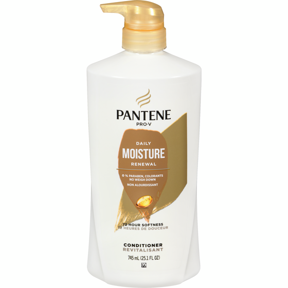 Pantene Revitalisant Réhydratation quotidienne 72 H d’hydratation luxuriante 745 ml, 2,15 $/100ml