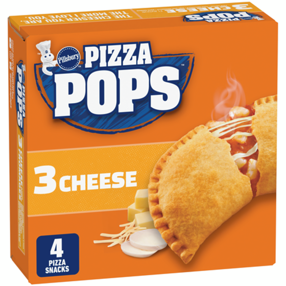 Pillsbury Pizza Pops 3 Cheese Flavour, 4 ct 380 g, $1.31/100g