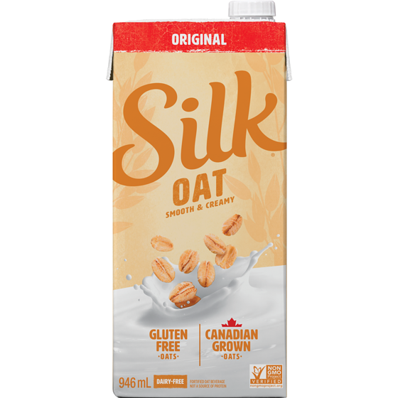 Silk Fortified Oat Beverage Original 946 ml, $0.35/100ml