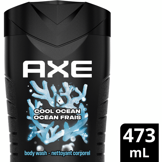 Axe Body Wash Cool Ocean 473 ml, $1.37/100ml