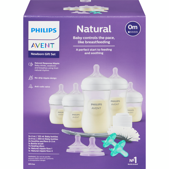 Philips Natural 0M Newborn Gift Set 1 ea, $61.49/1ea