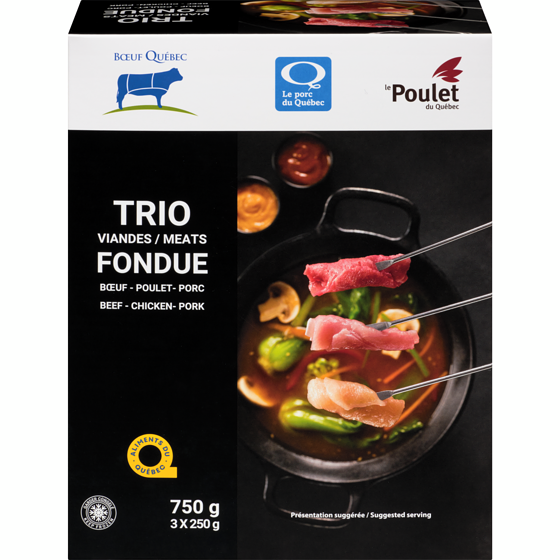 null Trio Meats Beef Chicken Pork 750 g, $3.20/100g