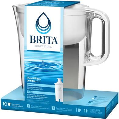 Brita Huron Pitch Bright White 1 ea, $42.00/1ea