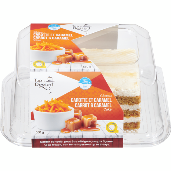 null Carrot & Caramel Cake 550 g, $2.36/100g