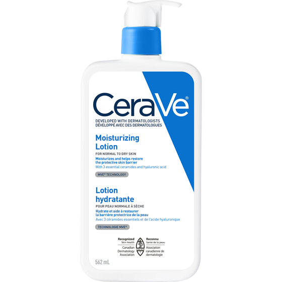 Cerave Moisturizing Lotion For Normal To Dry Skin 562 ml, $3.41/100ml
