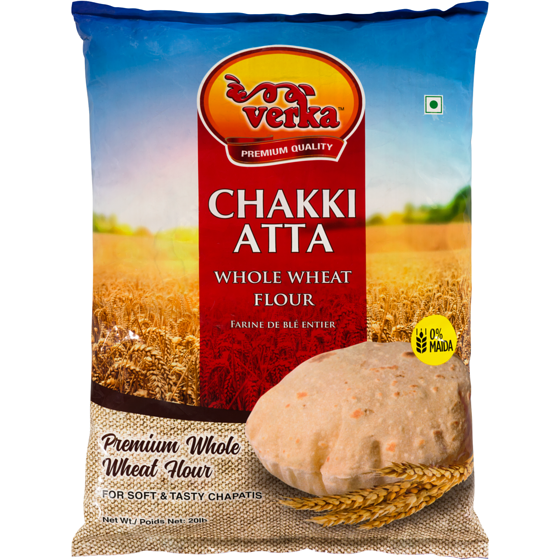 Verka Whole Wheat Flour Chakki Atta 1 ea, $18.99/1ea