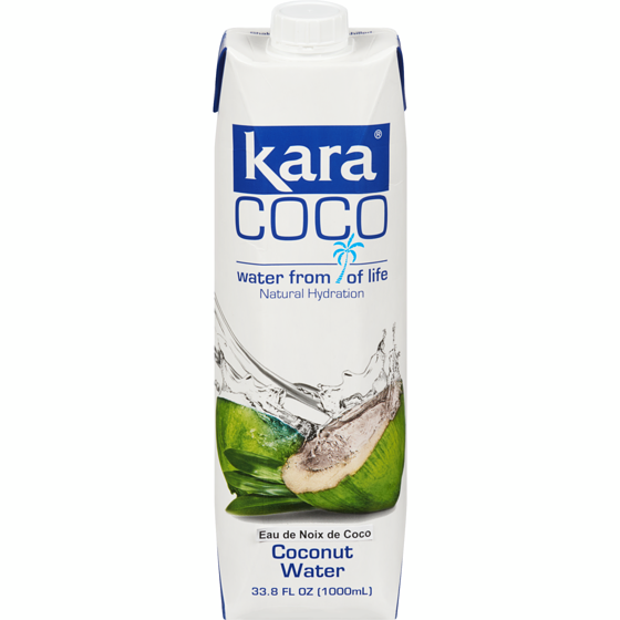 Kara Coco Coconut Water 1 l, $0.40/100ml