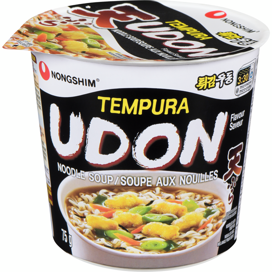 Nong Shim Nouilles avec mélange pour soupe tempura udon saveur 75 g, 2,39 $/100g