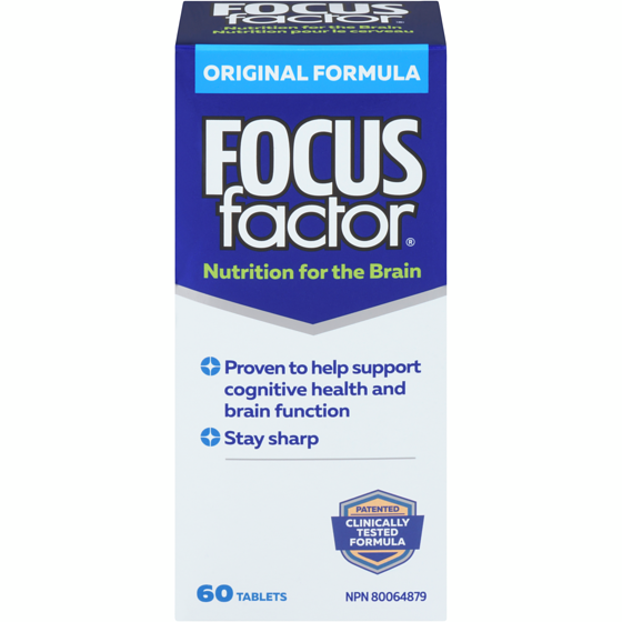 Focus Factor Nutrition For The Brain Tablets 60 ea, $0.53/1ea
