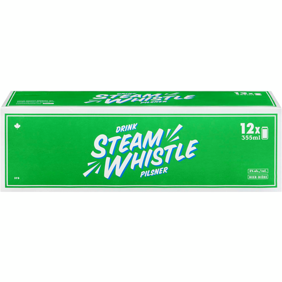 Steam Whistle Pilsner Beer (ID required at pick-up) 12x355.0 ml, $0.82/100ml