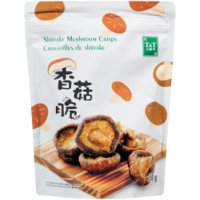 T&T Croustilles de shiitake 150 g, 4,19 $/100g
