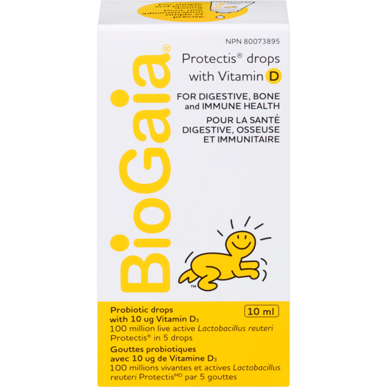 Biogaia Protectis Probiotic Drops With 10 µg Vitamin D₃ 10 ml, $399.90/100ml