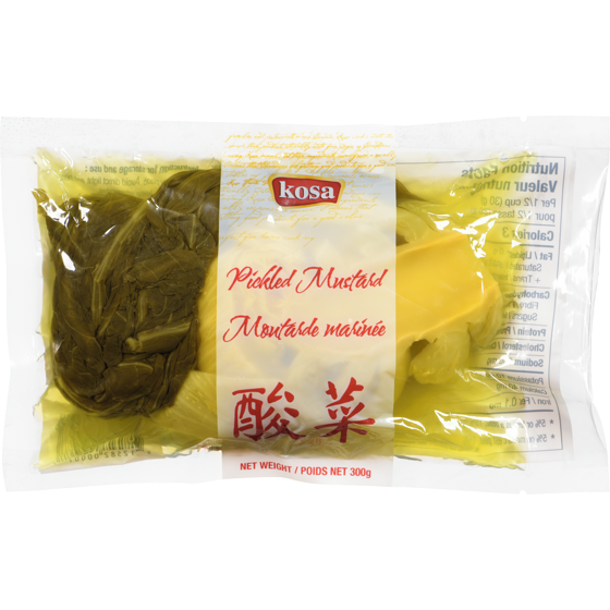 Kosa Pickled Mustard 300 g, $0.50/100g