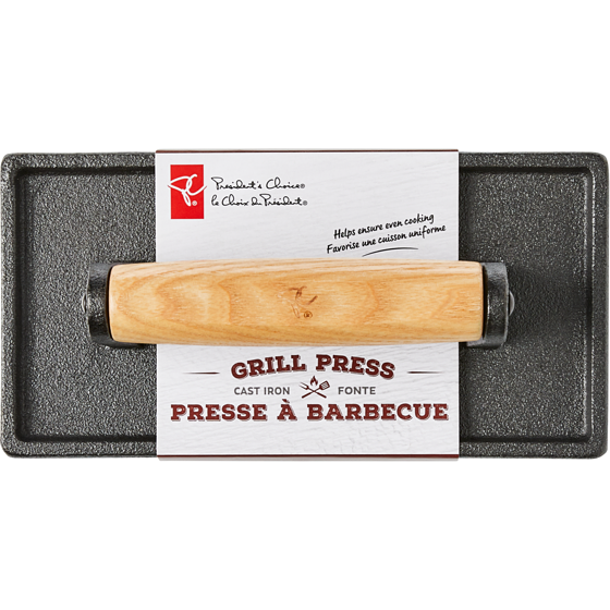 le Choix du Président Presse à barbecue fonte 1 ea, 16,00 $/1ch