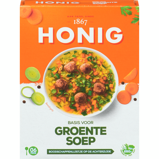 Honig Vegetable Soup Mix 50 g, $7.98/100g