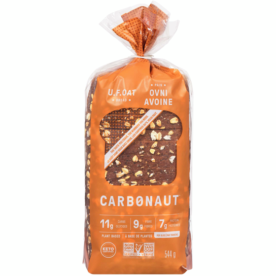 Carbonaut Bread U.F. Oat 544 g, $2.02/100g