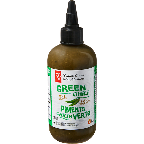 PC Green Chili Hot Sauce PC.ca