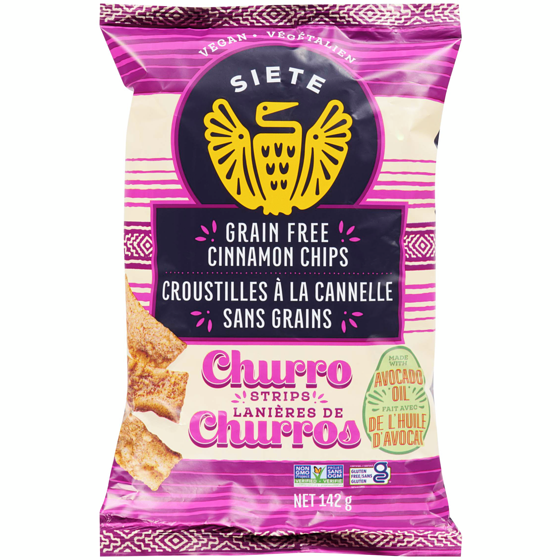 Siete Churro Cinnamon Chips 142 g, $4.57/100g