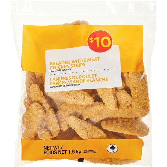 null Chicken Strips 1.5 kg, $0.67/100g