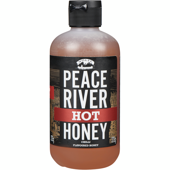 Peace River Honey Hot Honey 375 g, $2.93/100g