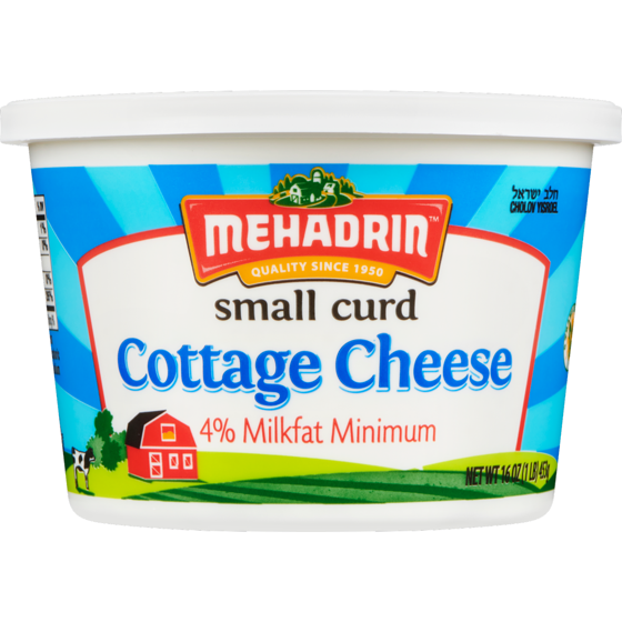 Mehadrin MEHADRIN FROMAGE COT 4% 453 g, 3,09 $/100g
