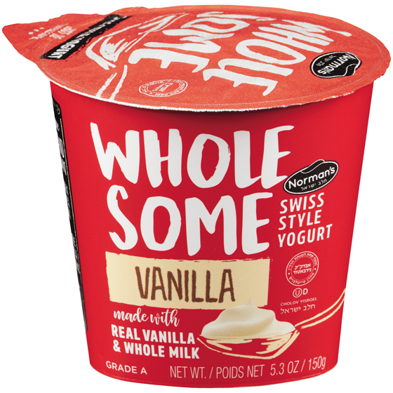 Norman Wholesome Swiss Style Yogurt Vanilla 150 g, $1.33/100g