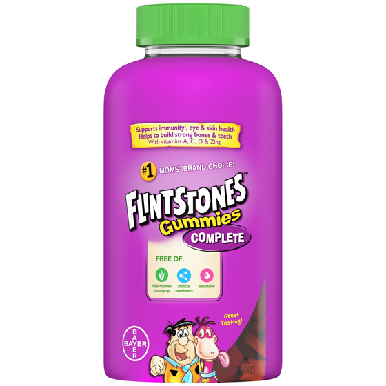 Flintstones Complete Kids Multivitamin Gummies 180 ea, $0.16/1ea