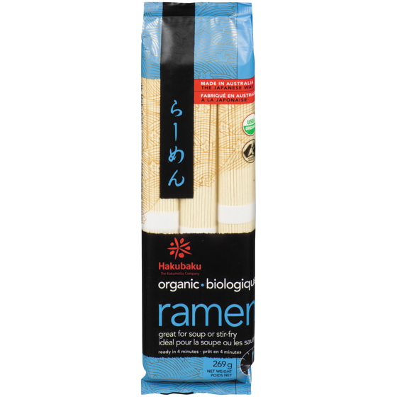 Hakubaku Ramen biologique 269 g, 1,86 $/100g