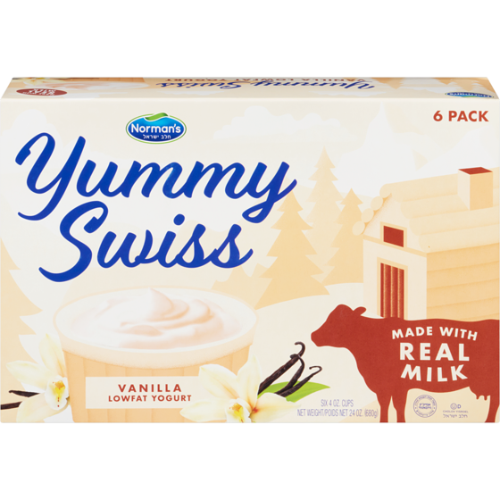 Norman Vanilla Lowfat Yogurt 680 g, $0.95/100g