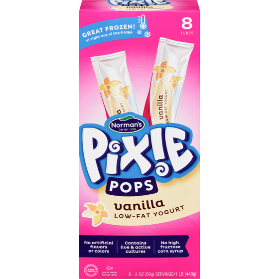 Norman Vanilla Low-Fat Yogurt 448 g, $1.23/100g