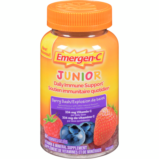 Emergen C Vitamin & Mineral Supplement Junior Berry Bash 44 ea, $0.39/1ea