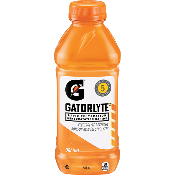 Gatorade Gatorlyte Sport Drink Orange  591 ml, $0.59/100ml